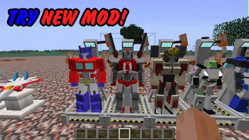 Mod robot untuk MCPE screenshot 1