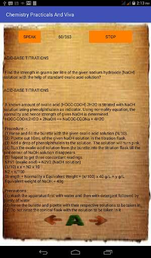 Chemistry Practicals And Viva screenshot 10