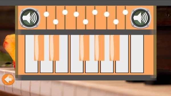 Orange Piano screenshot 2