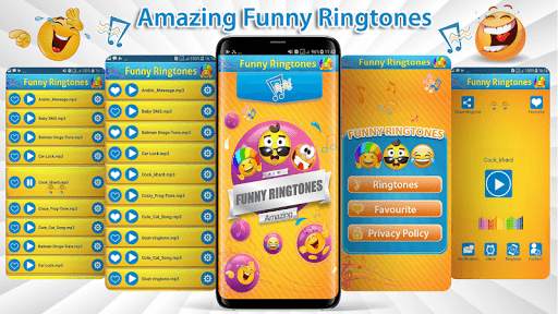 Amazing Funny Ringtones : Cool & Funny Sounds screenshot 1