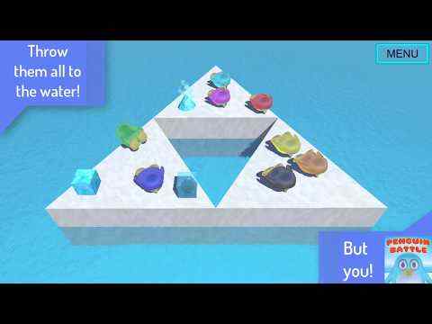 Penguin Battle Royale - 3D Free Penguins Pet Game screenshot 1