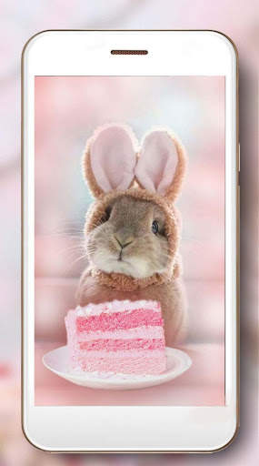 Bunnies Glamour Live Wallpaper screenshot 6