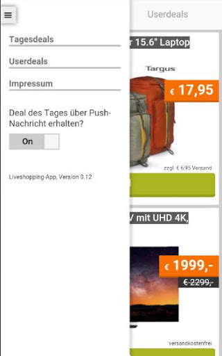 Liveshopping-App screenshot 4