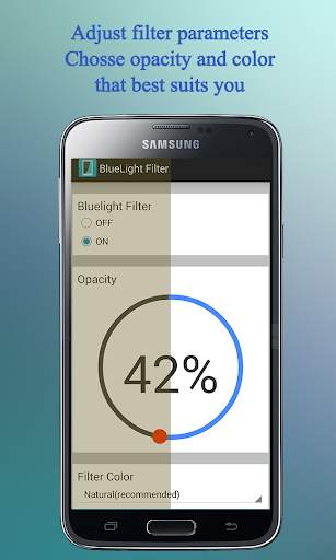 Bluelight Filter for Eye Care screenshot 1