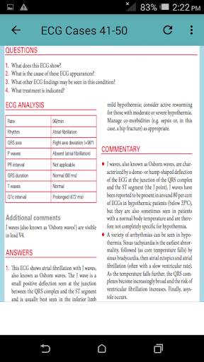 ECG Cases screenshot 3