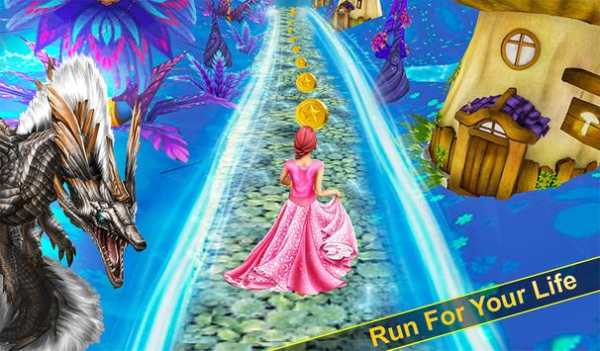 Temple Princess Run - Hungry Dragon Escape screenshot 7