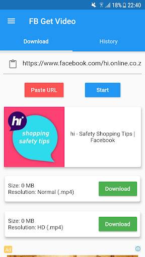 Video Downloader for Facebook - GetVideo screenshot 2