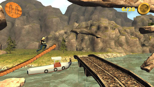 Draw Runner 3D: Forest Escape screenshot 5