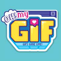 OH! MY GIF: GIFs Gone Live! Moose Stickers & GIFs logo