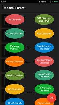 Zapp TV Channels स्क्रीनशॉट 3