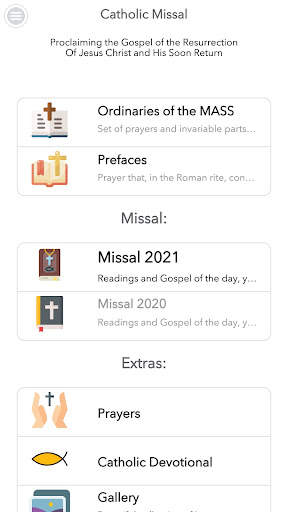 Catholic Missal screenshot 1