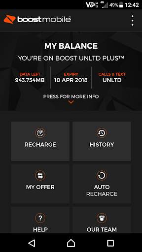 Boost Mobile screenshot 1