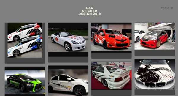 Cuting Car Stickers 2019 screenshot 1