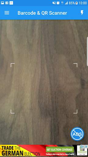 Barcode reader & QR scanner screenshot 1