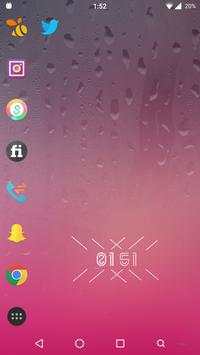 S7 Pink Launcher Theme screenshot 1