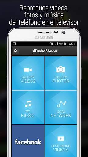 iMediaShare – Fotos y música screenshot 1