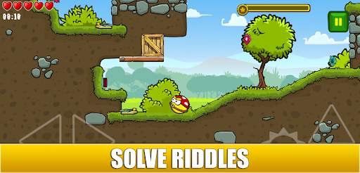Spike bounce ball 2:jump, roll screenshot 2