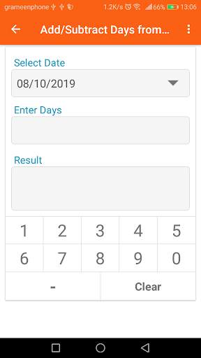 Days   Date Calculator (Pro) 1 تصوير الشاشة