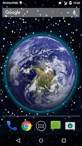 3D Earth Live Wallpaper screenshot 4