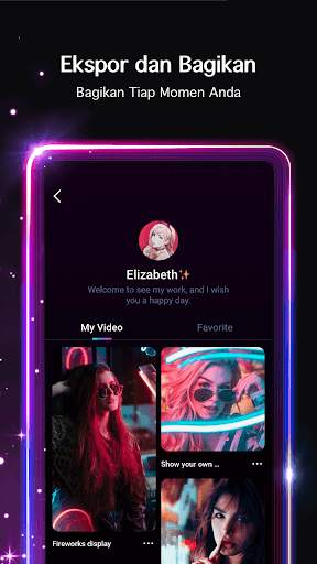 Vibe - Pembuat Video Musik, Efek, Sangat Gampang screenshot 8