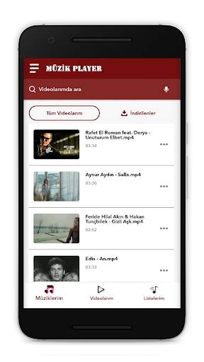 Müzik Player screenshot 2