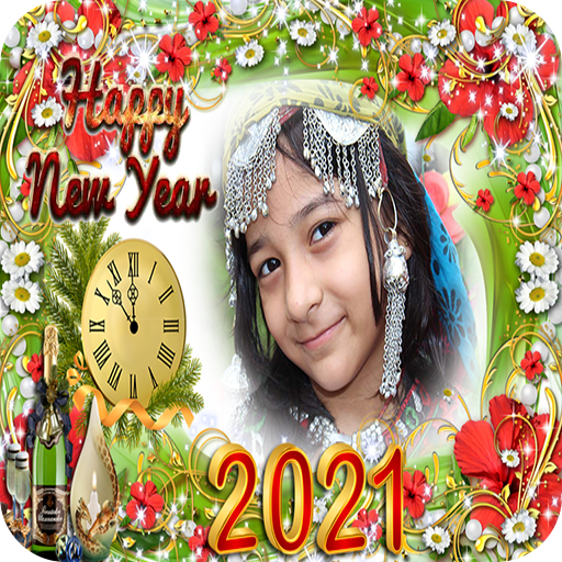 Happy New Year Photo Frame 2021 icon