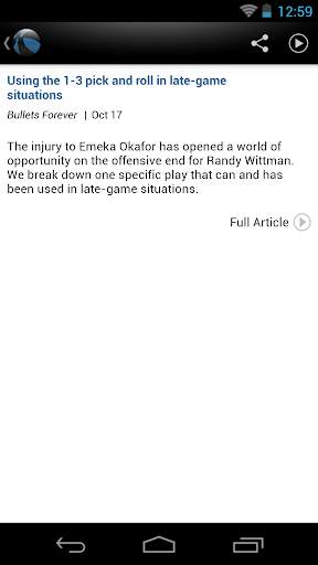Washington Basketball News screenshot 2