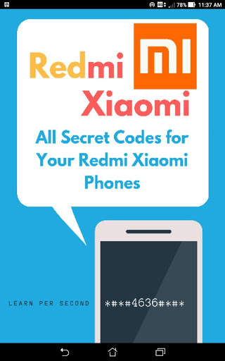 Redmi Xiaomi Mobile Secret Code screenshot 1