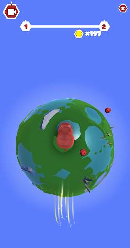 HIPPO, The Planet Runner Free Game screenshot 1
