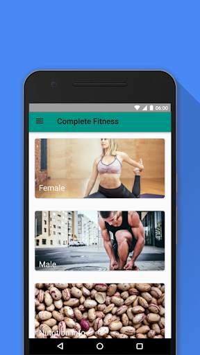 Complete Fitness - Nutrition  & Workouts screenshot 1