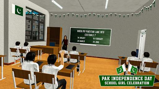 Virtual High School Girl family Iove simulator screenshot 1