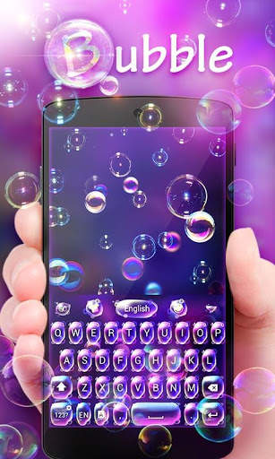 Bubble GO Keyboard Theme Emoji screenshot 5