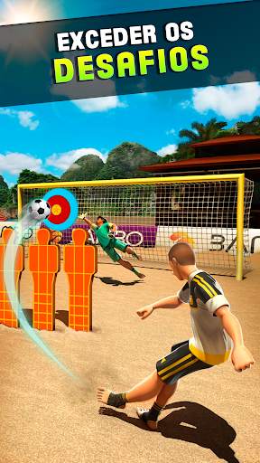 Shoot Goal - Jogos de Futebol Praia screenshot 1
