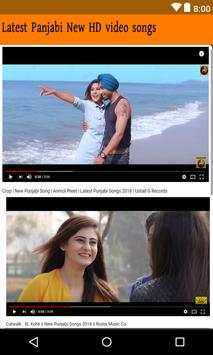 Latest Panjabi New HD video songs screenshot 6