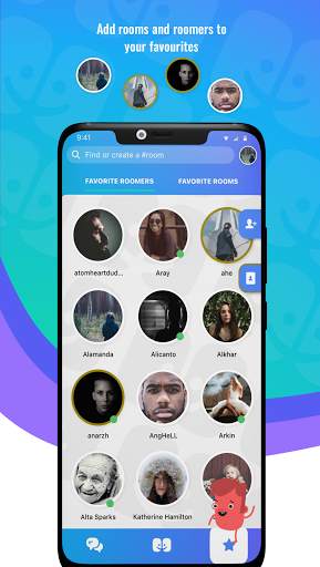 Roomco: chat rooms, date, fun screenshot 4