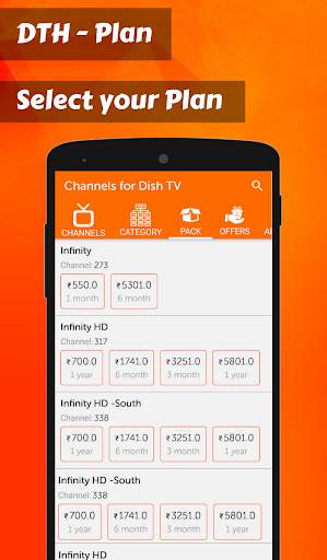 App for Dish India Channels-Dish tv Channels Guide screenshot 2