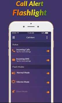Color Flash Light Alert Calls & SMS colors 3 تصوير الشاشة
