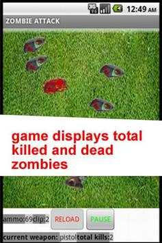 ZOMBIE ATTACK screenshot 3