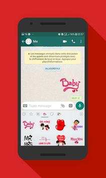 Arabic Love Stickers for Whatsapp screenshot 3