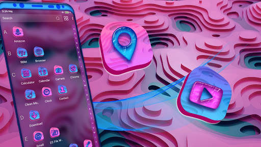 Trippy Art Launcher Theme screenshot 5