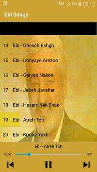 جديد ابى بدون اينترنيت - Ebi Song screenshot 4