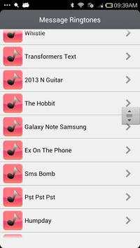 Message Ringtones screenshot 3