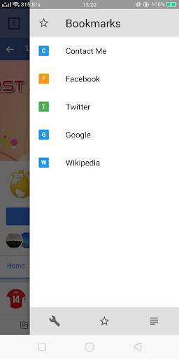 1st Myanmar Browser screenshot 5