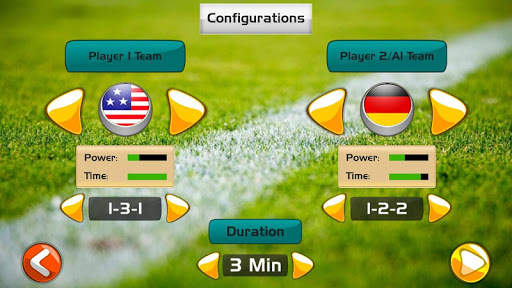 2 Player Finger Soccer screenshot 2