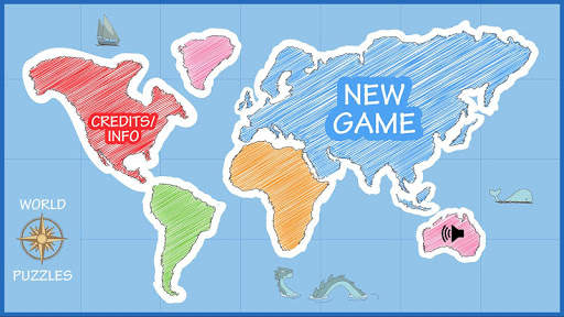World Map Puzzle screenshot 9