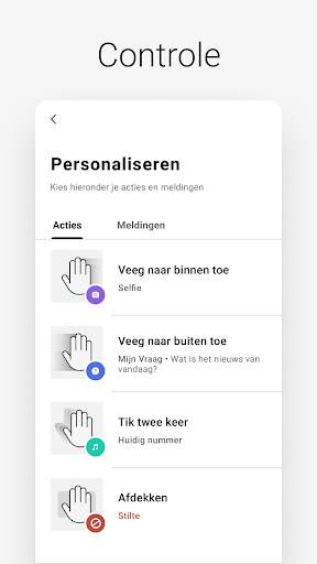 Jacquard™ van Google screenshot 2