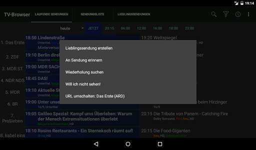 TV-Browser Switch URL screenshot 3