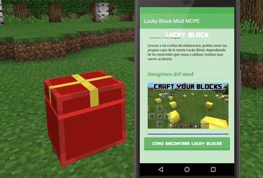 Lucky Block for Minecraft PE screenshot 2