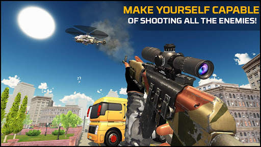 Sniper Strike : City Sniper Shooting Missions Game screenshot 4