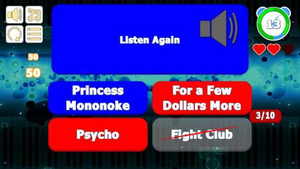 Movie Music Estimating Game screenshot 4